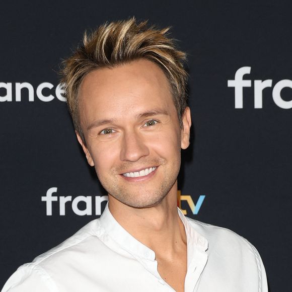 Cyril Féraud au photocall pour la conférence de presse de rentrée de France TV à la Grande Halle de la Villette à Paris, France, le 11 juillet 2023. © Coadic Guirec/Bestimage