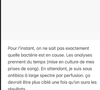 Elle sait désormais que c'est un staphylocoque qui a déclenché l'infection
Virgilia Hess donne de ses nouvelles sur Instagram, le 7 avril 2025