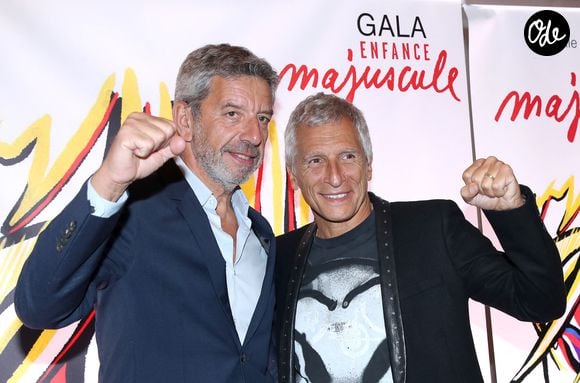 Michel Cymes et Nagui (président de la soirée) à la soirée de gala Enfance Majuscule à Salle Gaveau à Paris, le 7 octobre 2024.

© Bertrand Rindoff / Bestimage
