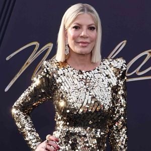 Tori Spelling à la premiere de "Michael" à Los Angeles le 20 avril 2026.

©Bestimage
