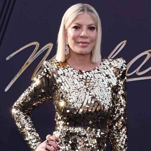 Tori Spelling à la premiere de "Michael" à Los Angeles le 20 avril 2026.

©Bestimage