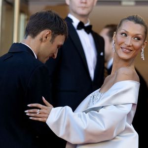 Anwar Hadid et sa soeur Bella - Montée des marches du film " Garance " lors du 79ème Festival International du Film de Cannes, le 17 mai 2026. © Olivier Borde / Bestimage