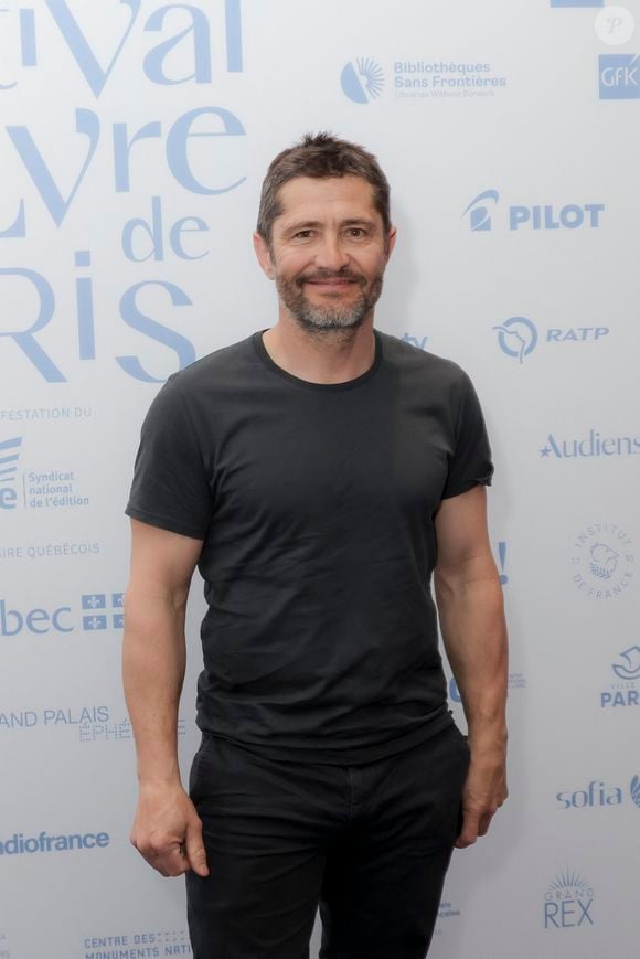 Bixente Lizarazu, lors du Festival du Livre à Paris, France, le 13 avril 2024. © Jack Tribeca / Bestimage