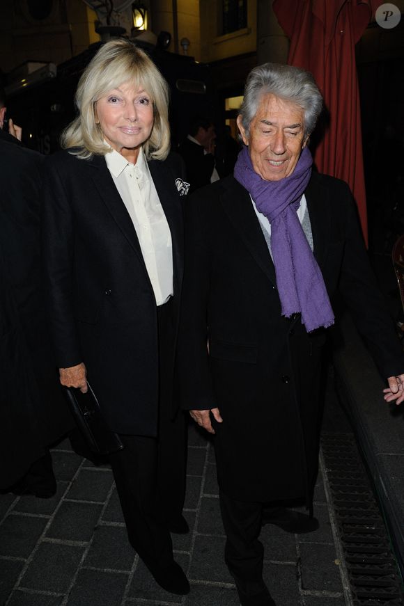 Philippe et Maryse Gildas assistent à la dernière représentation du "Paradis Sur Terre" au théâtre Edouard 7 à Paris, France, le 19 novembre 2011.Photo by Alban Wyters/ABACAPRESS.COM