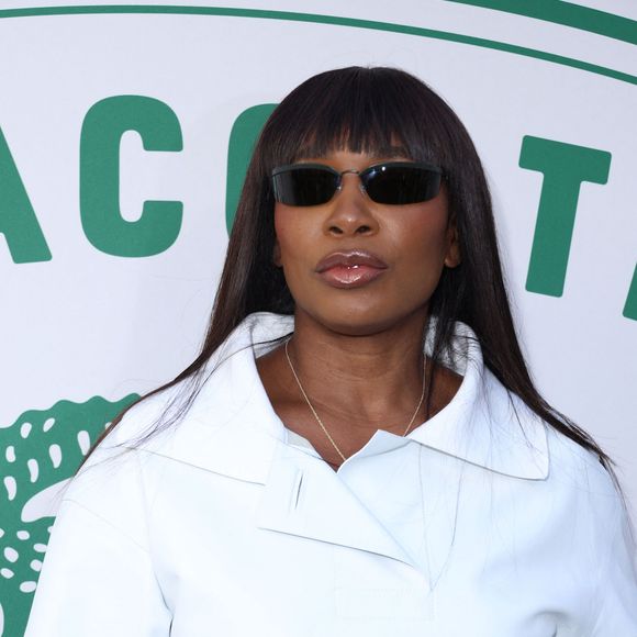 Venus Williams au photocall du défilé Lacoste Collection Femme Prêt-à-Porter Printemps/Eté 2026 lors de la Fashion Week de Paris (PFW), au Lycée Carnot, à Paris, France, le 5 octobre 2025. © Sam Delpech/Bestimage