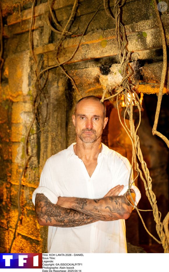 Daniel dans "Koh-Lanta : les reliques du destin".