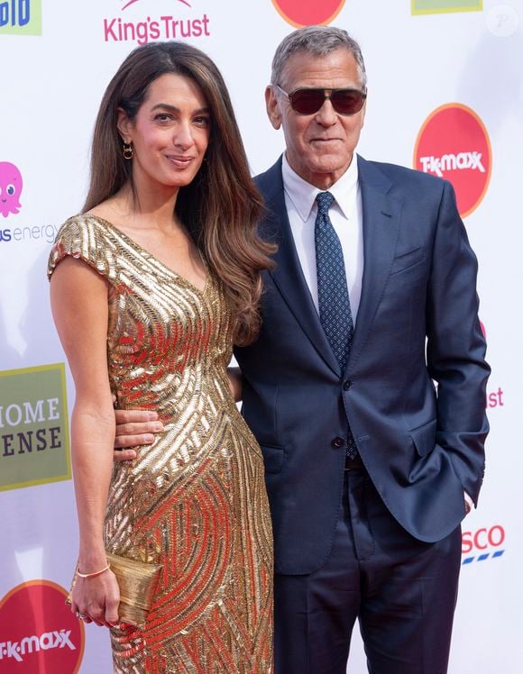 Amal Clooney, George Clooney assistent à A King's Trust Celebration, une soirée spéciale au Royal Albert Hall célébrant le 50e anniversaire du King's Trust. Photo par GOFF  / BESTIMAGE