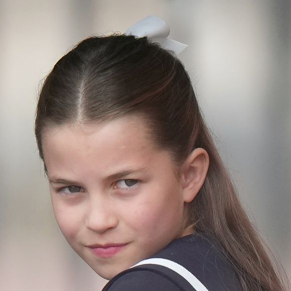 La princesse Charlotte - Les membres de la famille royale britannique au balcon du Palais de Buckingham lors de la parade militaire "Trooping the Colour" à Londres le 15 juin 2024

© Julien Burton / Bestimage