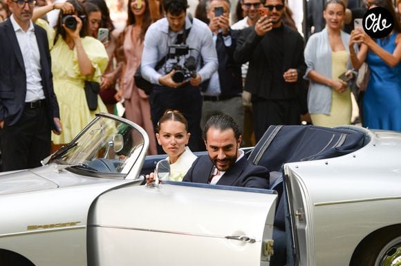 Arrivées au mariage civil de Thylane Blondeau et Benjamin Attal à la mairie du 16ème arrondissement de Paris le 29 juin 2026.
Photo par Agence / Bestimage