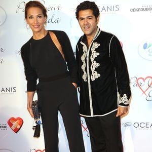 Mélissa Theuriau et son mari Jamel Debbouze - Personnalités au gala "Par Coeur" pour les 10 ans de l'association "Cekedubonheur" au pavillon d'Armenonville à Paris. Le 24 septembre 2015. © CYRIL MOREAU / BESTIMAGE