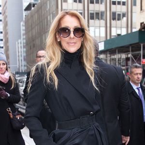 Celine Dion transforme les rues de NY en sa propre piste privée à New York le 29 février 2020. Photo by Splash News/Abacapress.com