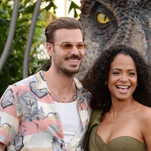 Christina Milian et Matt Pokora ont choisi Paris comme port d’attache.

Christina Milian et M Pokora (Matt Pokora) à la première du film "Jurassic World Dominion" à Los Angeles le 6 juin 2022. © AGENCE / BESTIMAGE