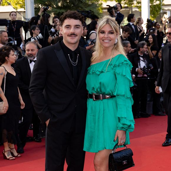 Baptiste Germain, Sophie Tapie - Montée des marches du film « Elémentaire » pour la cérémonie de clôture du 76ème Festival International du Film de Cannes, au Palais des Festivals à Cannes. Le 27 mai 2023
© Jacovides-Moreau / Bestimage