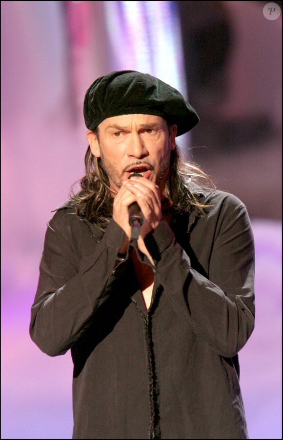 Florent Pagny, à la cérémonie Miss France 2005. DOMINIQUE JACOVIDES / BESTIMAGE