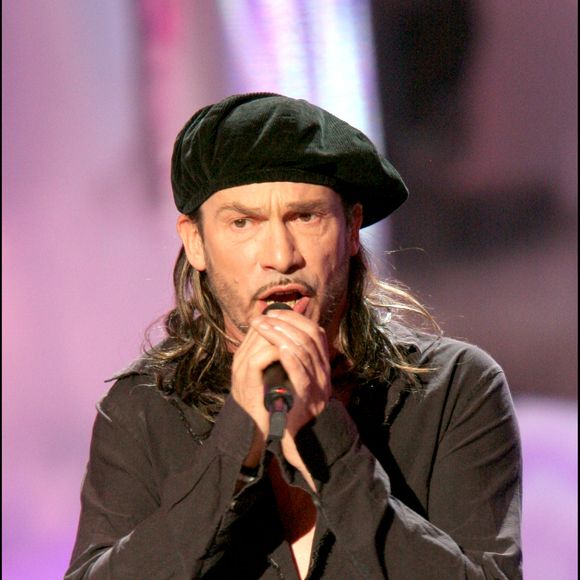Florent Pagny, à la cérémonie Miss France 2005. DOMINIQUE JACOVIDES / BESTIMAGE