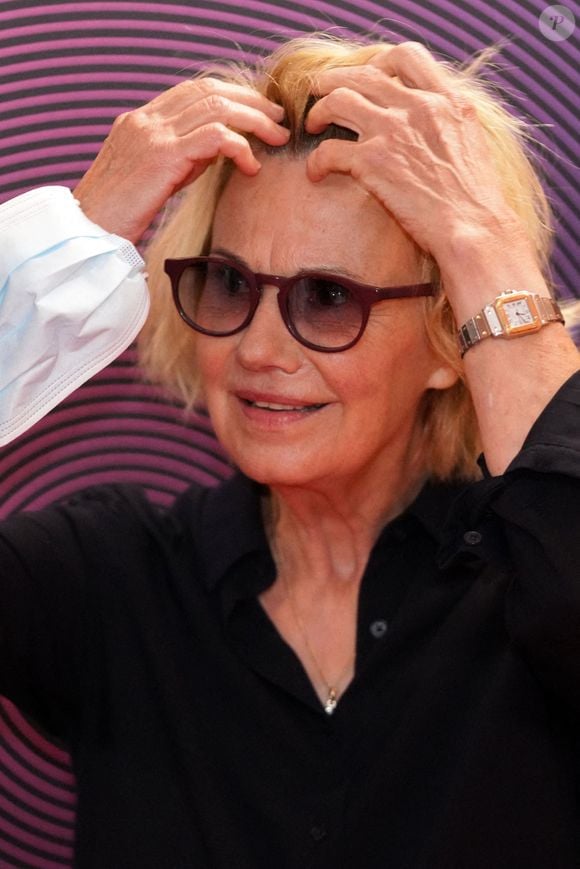 Sylvette Herry aka Miou-Miou assiste au photocall pour "Nona et ses filles" pendant le Festival Series Mania - Day Five le 30 août 2021 à Lille, France. Photo ABACAPRESS.COM