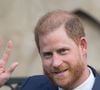 À l'issue du verdict, il a ensuite fait une déclaration étonnante.
Le prince Harry, duc de Sussex à l'issue du 2ème jour de son appel de la décision de la Haute Cour à propos de son droit à des gardes du corps armés payés par le contribuable, le 9 avril 2025.