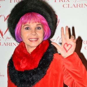 Victoria Abril - Goûter du Coeur du prix Clarins pour l'enfance organisé par Clarins, à l'hôtel Plaza Athénée à Paris, France, le 14 février 2018.© Veeren/Bestimage