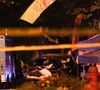 Le suspect, âgé de 30 ans et connu des autorités, a été arrêté sur place par la foule.
Attaque à la voiture-bélier dans une foule à Vancouver, au Canada le 26 avril 2025. Photo par Liang Sen/Xinhua/ABACAPRESS.COM