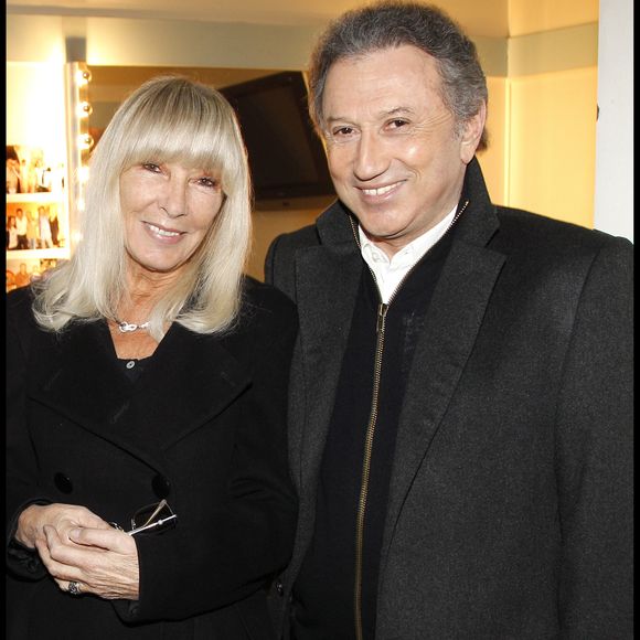 Exclusif – Dany Saval et Michel Drucker assistent au nouveau spectacle de Laurent Gerra à l’Olympia (2010). © BERTRAND RINDOFF PETROFF / BESTIMAGE