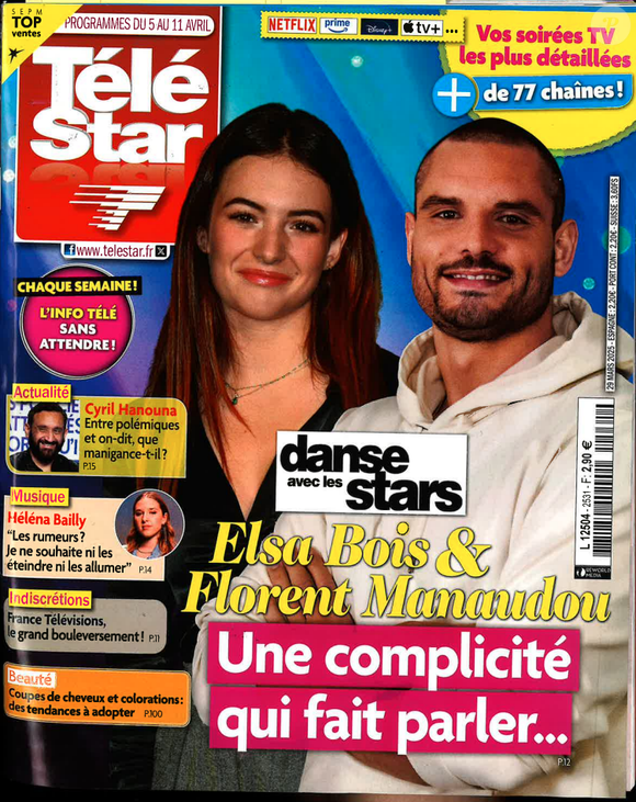 Couverture du magazine Télé Star paru le lundi 31 mars 2025.