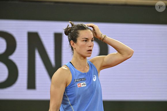 Loïs Boisson lors des internationaux de France de Tennis de Roland Garros. © Chryslene Caillaud/PsnewZ/Bestimage