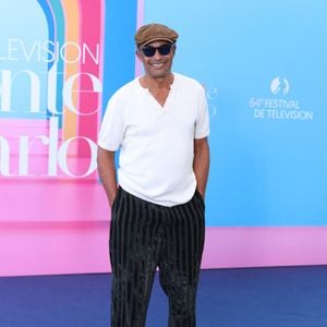 Yannick Noah au photocall de Mort sur terre battue lors du 64ème Festival de Télévision de Monte Carlo au Grimaldi Forum de Monaco, le 16 juin 2025. Dernis Guignebourg/Bestimage
