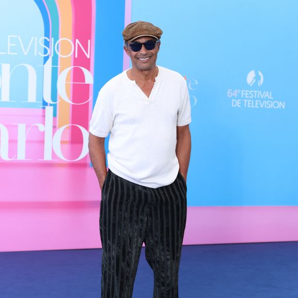 Yannick Noah au photocall de Mort sur terre battue lors du 64ème Festival de Télévision de Monte Carlo au Grimaldi Forum de Monaco, le 16 juin 2025. Dernis Guignebourg/Bestimage