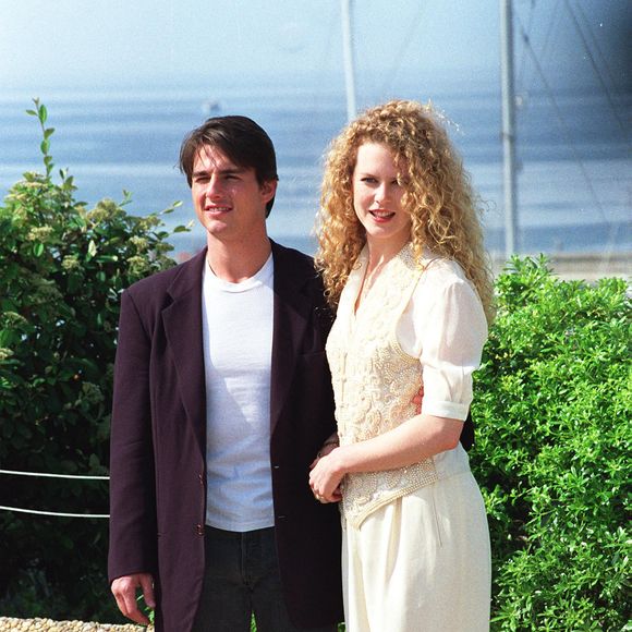 Tom Cruise et Nicole Kidman lors du 45ème Festival de Cannes, Cannes, France, 1992
 Photo by Avalon/ABACAPRESS.COM