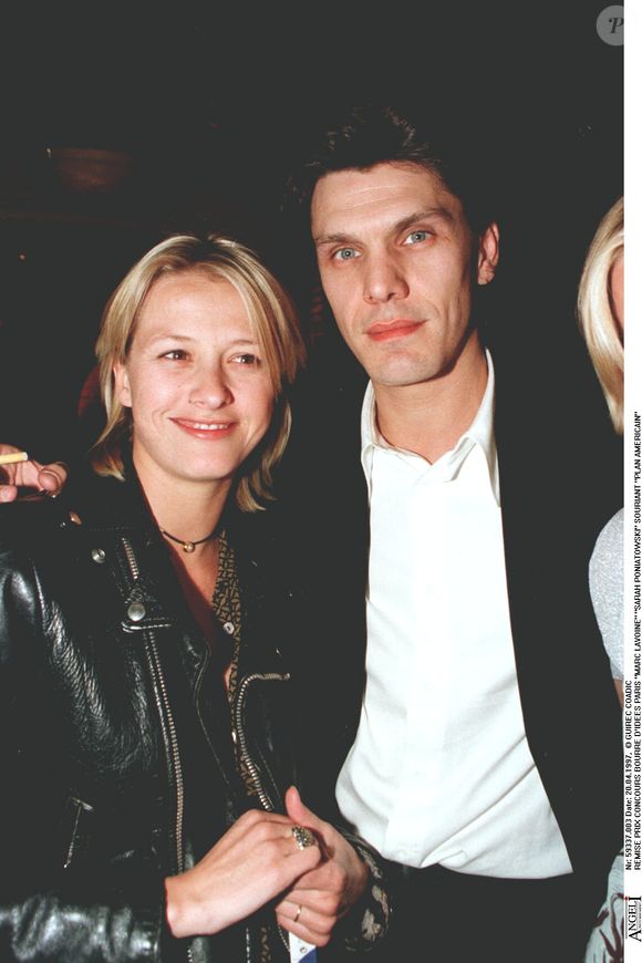 Marc Lavoine et son ex-femme Sarah à la remise des prix du concours bourrée d'idées à Paris. 
©COADIC GUIREC / BESTIMAGE