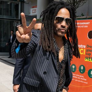Lenny Kravitz assiste au tournoi de Roland-Garros 2026, le 7 juin 2026 à Paris, en France. Photo : Laurent Zabulon/ABACAPRESS.COM