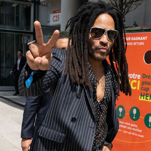 Lenny Kravitz assiste au tournoi de Roland-Garros 2026, le 7 juin 2026 à Paris, en France. Photo : Laurent Zabulon/ABACAPRESS.COM