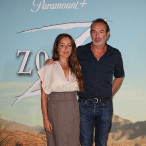 Une parodie en série dans laquelle il donne la réplique à Audrey Dana

Audrey Dana et Jean Dujardin - Première de la série "Zorro" à l'hôtel Le Marois à Paris le 3 septembre 2024. Les huit épisodes de cette nouvelle fiction sont à découvrir dès le 6 septembre sur Paramount+ avant une diffusion fin 2024 sur France Télévisions. COADIC GUIREC / BESTIMAGE