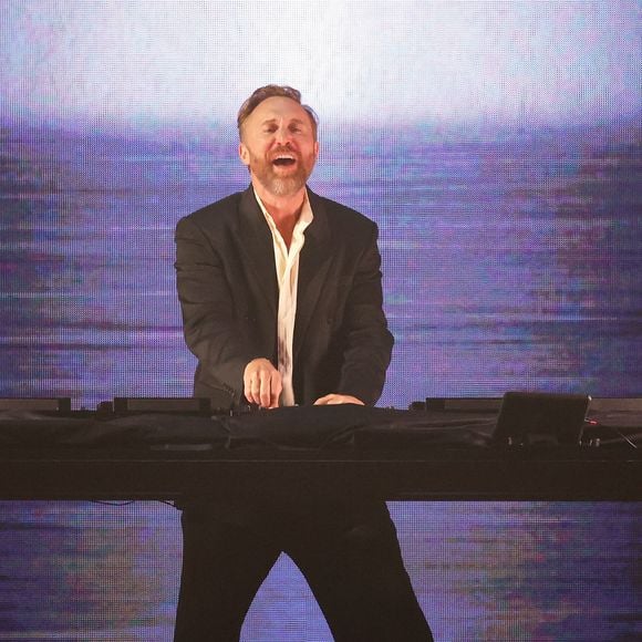 10 mai 2025, Huntington Beach, Californie, États-Unis : David Guetta se produit sur scène lors du Wango Tango 102.7 KIIS FM d'iHeartRadio à Huntington City Beach. (Crédit image : © Casey Flanigan/SOPA Images via ZUMA Press Wire)