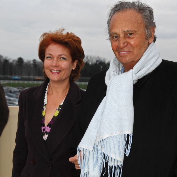 A la mort de Christine Gouze-Rénal, il est devenu le compagnon de la pianiste Agnès Berdugo.
L'acteur français Roger Hanin assiste à la course de trotteurs du Prix d'Amérique à l'hippodrome de Vincennes, à l'est de Paris, le 28 janvier 2007. Photo Nicolas Gouhier/Cameleon/ABACAPRESS.COM
