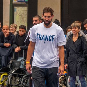Nikola Karabatic - Personnalités lors de l'animation handball à la fête des sports 2025 à Paris le 14 septembre 2025.

© Theo Castillon / Bestimage