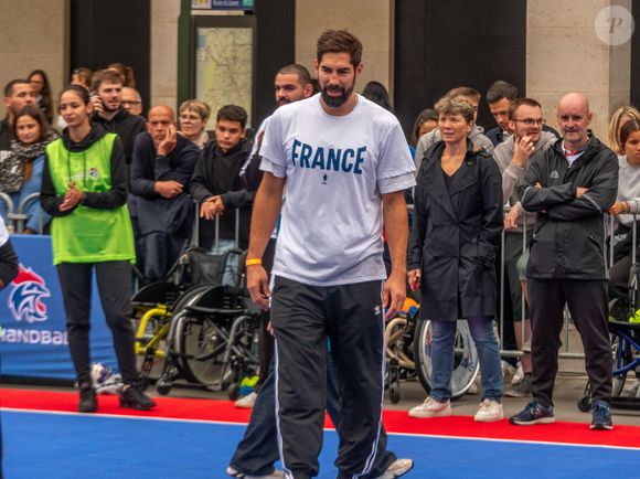 Nikola Karabatic - Personnalités lors de l'animation handball à la fête des sports 2025 à Paris le 14 septembre 2025.

© Theo Castillon / Bestimage