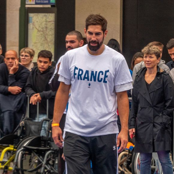 Nikola Karabatic - Personnalités lors de l'animation handball à la fête des sports 2025 à Paris le 14 septembre 2025.

© Theo Castillon / Bestimage