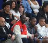 L'acteur a été vu à de nombreuses reprises à des matchs de baskets 

Omar Sy, Brice Tchaga et Kylian Mbappé assistent au match de basket entre les metropolitans 92 vs paris basketball au gymnase Marcel-Cerdan de Levallois le 16 mai 2023. / Jonathan Rebboah / Panoramic / Bestimage