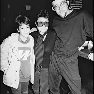 Yoko Ono, Sean Ono Lennon et Keith Haring à New-York en 1987 AGENCE / BESTIMAGE