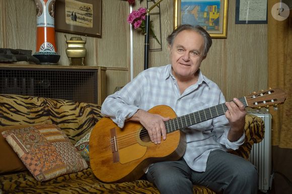 Exclusif - Guy Béart à domicile à Garches © Reynaud Julien/APS-Medias/ABACA