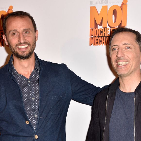 Arié Elmaleh et Gad Elmaleh lors de la première de "Moi, Moche Et Méchant 3" à Paris, France, le 27 juin 2017. Photo Alban Wyters/Abaca
