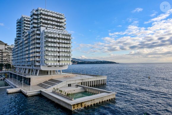 Rinat Akhmetov, l'homme le plus riche d'Ukraine, a acheté le bien immobilier individuel le plus cher de l'histoire en s'offrant un appartement pour 471 millions d'euros à Monaco, un appartement grand luxe en plein cœur du quartier de Mareterra.) - Une vue du chantier des infrastructures maritimes de la future extension dite de l'anse du Portier ou Mareterra, un jour avant son inauguration, à Monaco le 3 décembre 2024.© Bruno Bebert / Bestimage