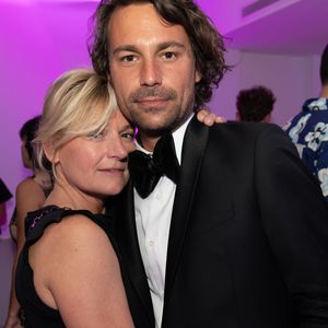 Exclusif - Anne-Elisabeth Lemoine et Bertrand Chameroy - Soirée à la suite Sandra & Co lors du 76ème Festival International du Film de Cannes le 26 mai 2023. © Aurelio Stella/Bestimage