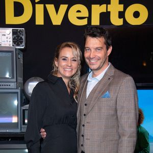 Exclusif - Elodie Gossuin et son mari Bertrand Lacherie à la soirée de lancement de Diverto au Trianon à Paris, France, le 11 janvier 2023. Photo par Aurore Marechal/ABACAPRESS.COM