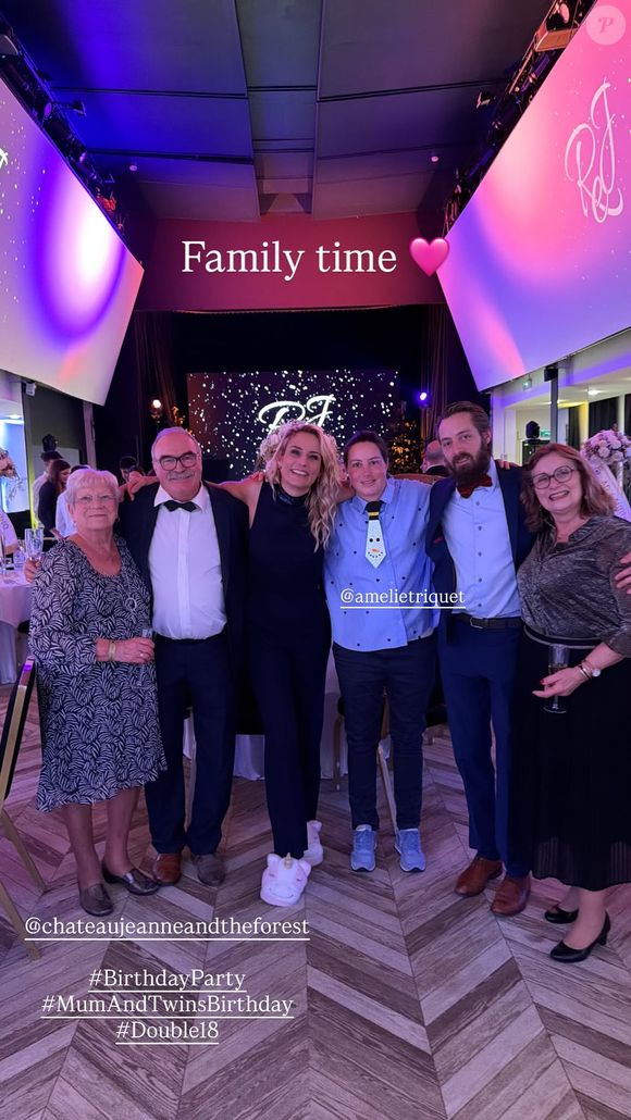 Elodie Gossuin fête l'anniversaire de Rose et Jules 20 décembre 2025 @Instagram