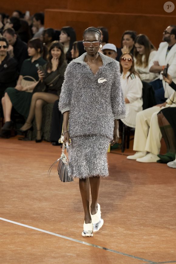 Défilé "Lacoste" Collection Prêt-à-Porter Automne/Hiver 2025-2026" lors de la Fashion Week de Paris (PFW) le 9 mars 2025.