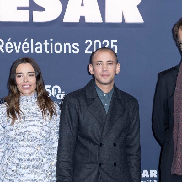 Tawfeek Barhom, Dominik Moll, Adam Bessa, Elodie Bouchez - Photocall de la soirée "Cesar Révélations 2025" au Trianon à Paris le 20 janvier 2025.

© Olivier Borde / Bestimage