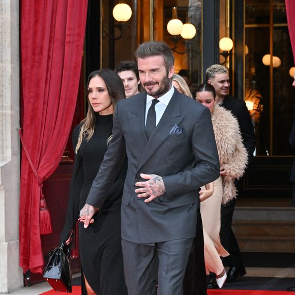 Le clan Beckham a essayé de recoller les morceaux, en vain

David Beckham, Victoria Beckham, Cruz Beckham, Romeo Beckham sont sortis de l'hôtel pendant la semaine de la mode haute couture à Paris, France, le 26 janvier 2026. Photo by Julien Reynaud/APS-Medias/ABACAPRESS.COM