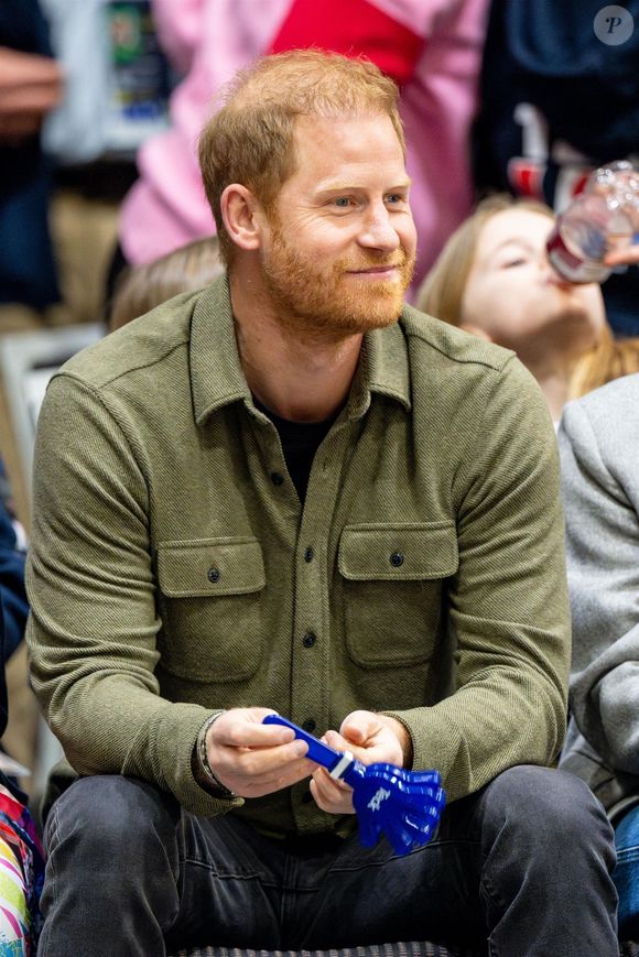 Le prince Harry, duc de Sussex, lors des "Invictus Games Vancouver Whistler 2025" à Vancouver, le 15 février 2025 (Backgrid USA / Bestimage).